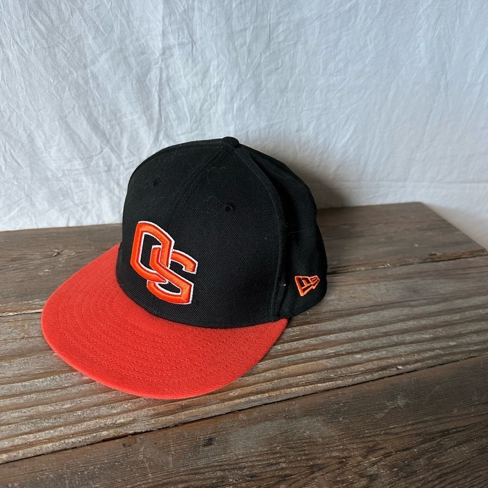 Oregon State University hat with sticker size 7 1/4